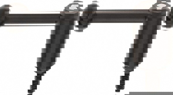 Threaded Stud Tension Lever Adjustable Clamping Handle: 5/8-11 Thread, 1.61