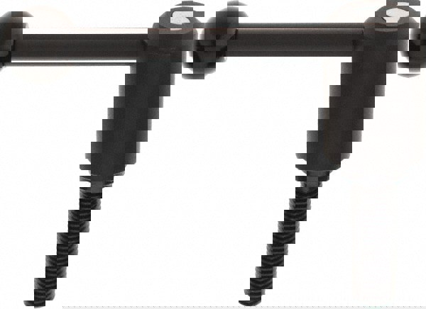 Threaded Stud Tension Lever Adjustable Clamping Handle: 3/4-10 Thread, 1.61