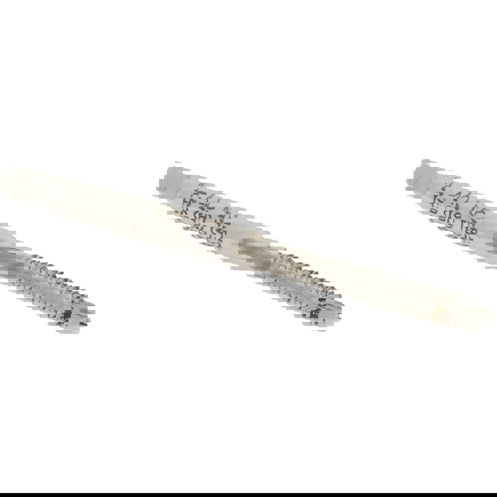 Spiral Point Tap: #4-40, UNC, 2 Flutes, Plug, High Speed Steel, Bright Finish