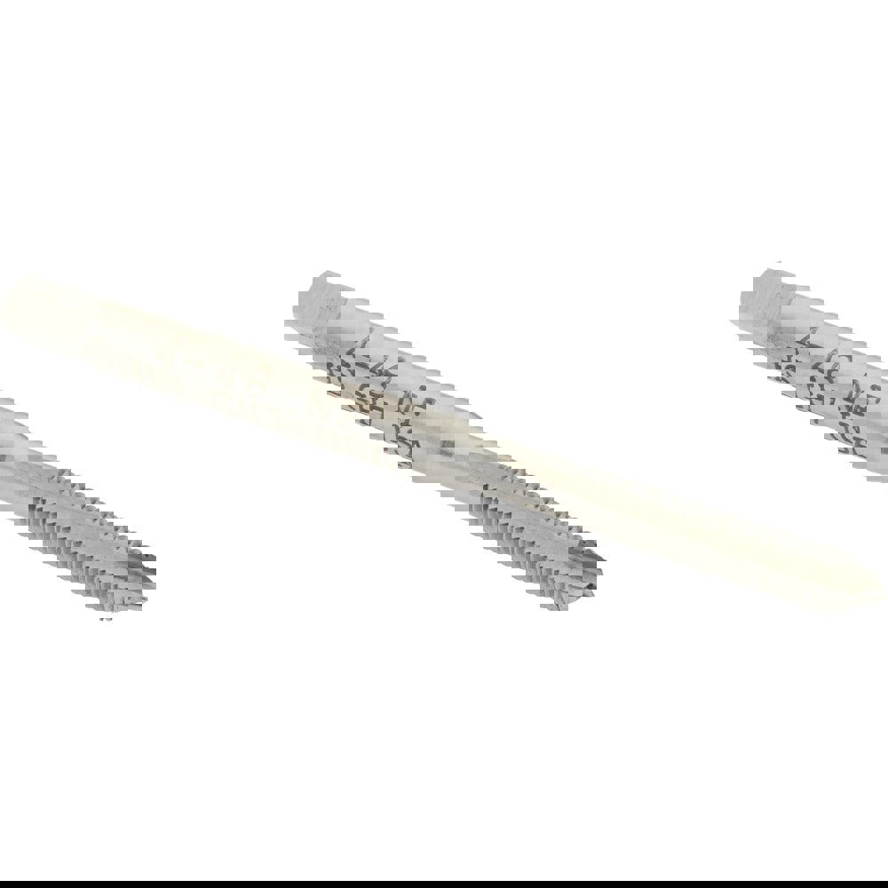 Spiral Point Tap: #4-48 UNF, 2 Flutes, Plug, High Speed Steel, Bright Finish