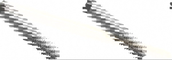 Straight Flute Tap: #5-40 UNC, 3 Flutes, Plug, High Speed Steel, Bright/Uncoated