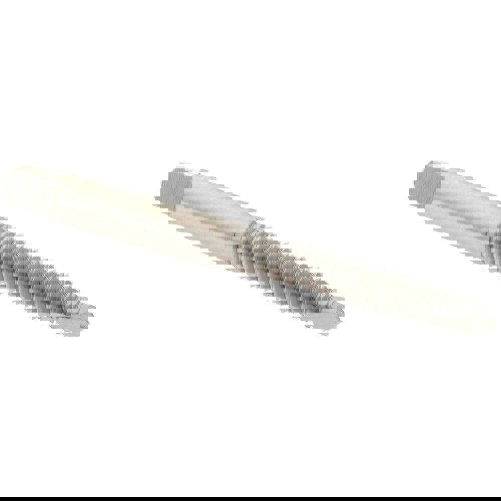 Spiral Point Tap: 1/4-20 UNC, 2 Flutes, Plug, High Speed Steel, Bright Finish