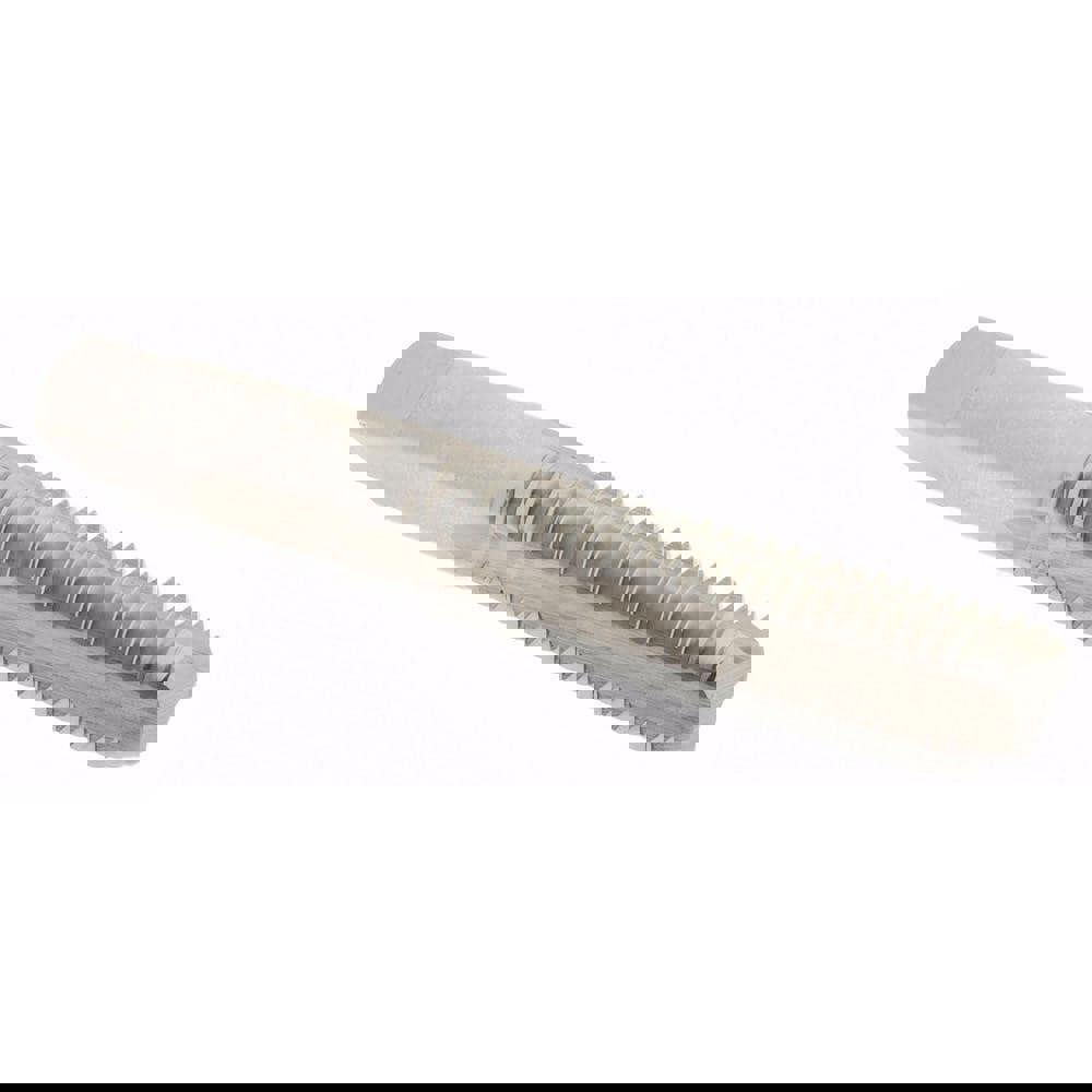 Straight Flute Tap: 3/8-16 UNC, 3 Flutes, Bottoming, 2B Class of Fit, High Speed Steel, Bright/Uncoated