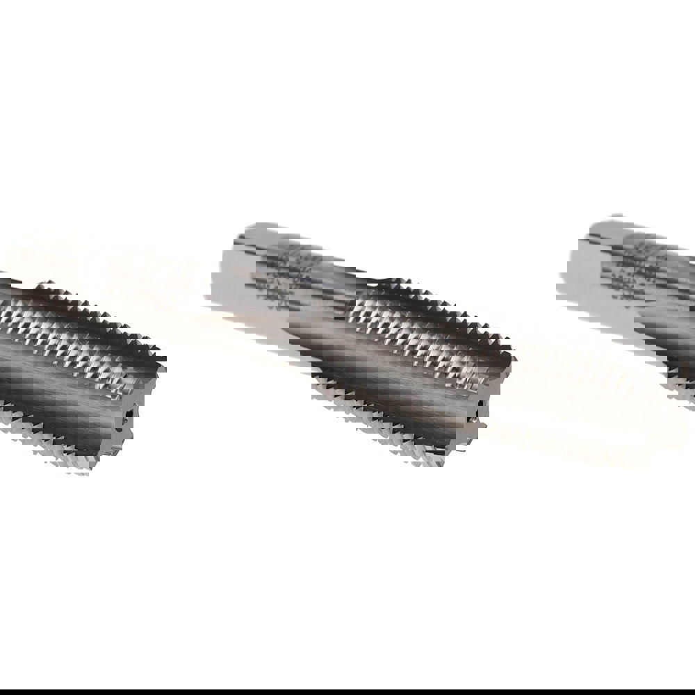 Straight Flute Tap: 9/16-18 UNF, 4 Flutes, Plug, High Speed Steel, Bright/Uncoated