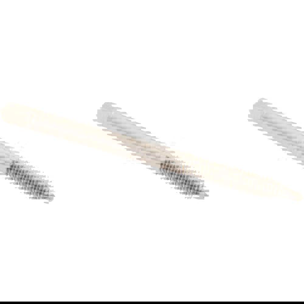 Spiral Point Tap: #6-40 UNF, 2 Flutes, Plug, High Speed Steel, Bright Finish