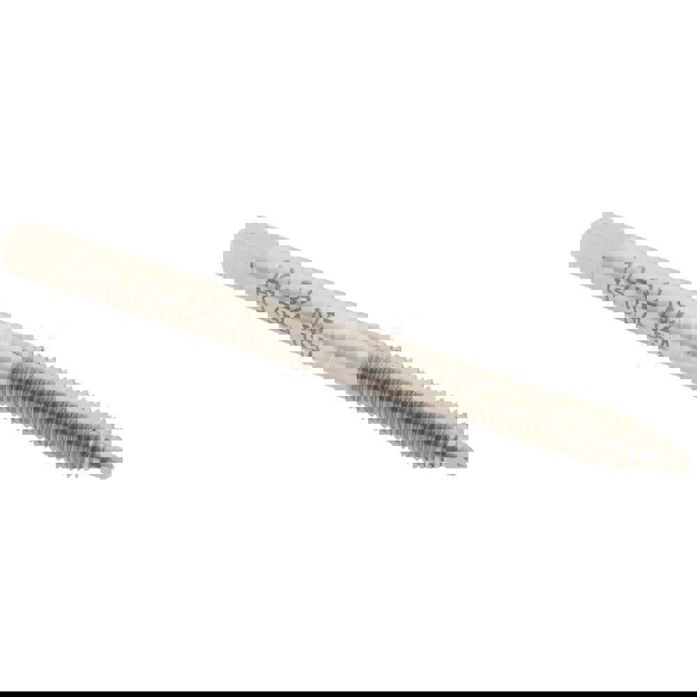 Spiral Point Tap: #10-32 UNF, 2 Flutes, Plug, High Speed Steel, Bright Finish