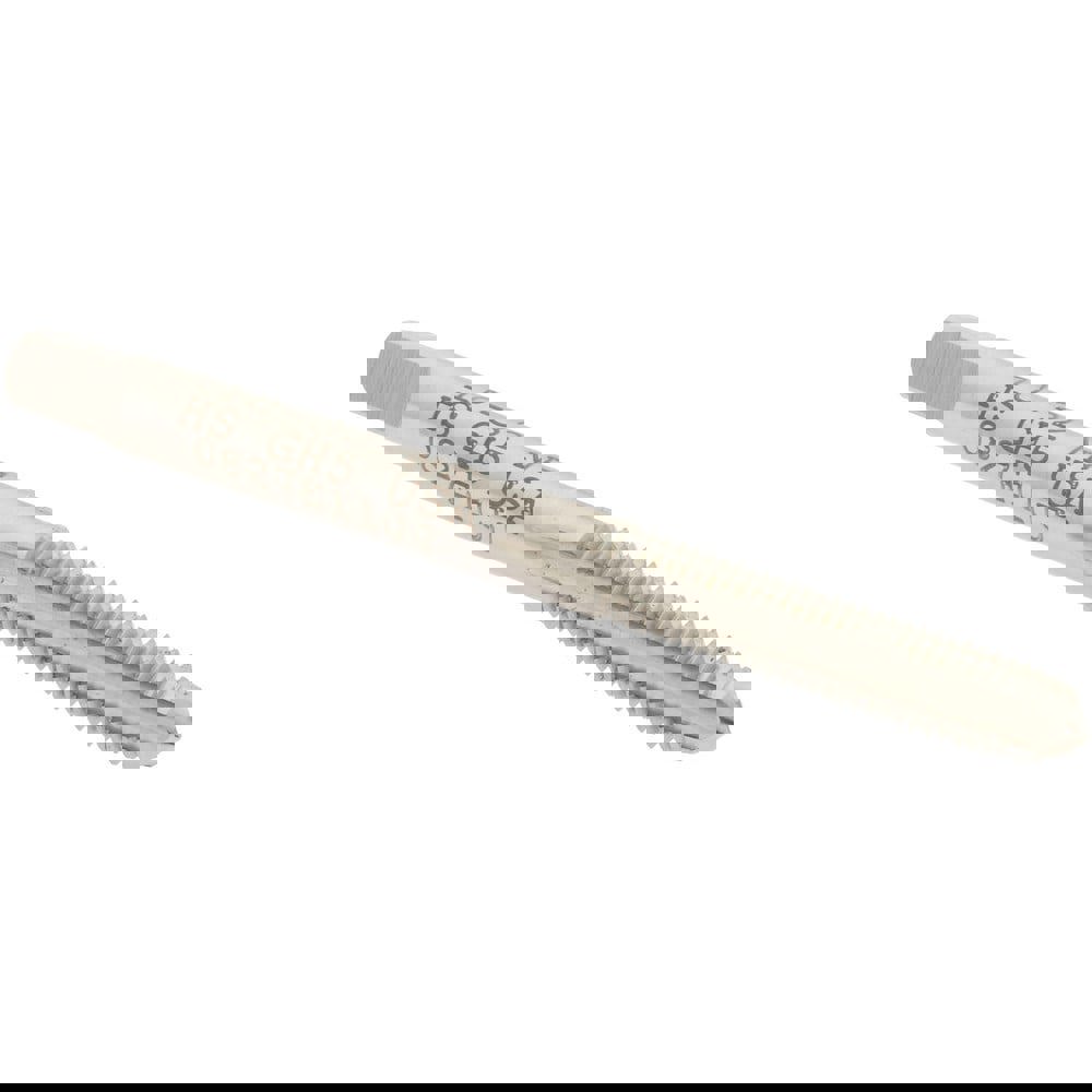 Straight Flute Tap: #10-32 UNF, 4 Flutes, Plug, High Speed Steel, Bright/Uncoated