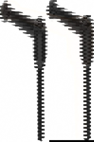 Threaded Stud Adjustable Clamping Handle: M6 x 1.00 Thread, 0.51