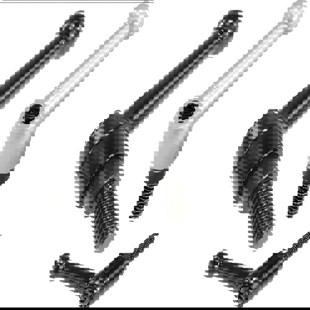 Threaded Stud Adjustable Clamping Handle: 3/8-16 Thread, 0.98