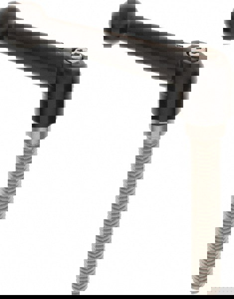 Metric Threaded Stud Adjustable Clamping Handle: M10 x 1.50 Thread, 18 mm Hub Dia, Zinc Die Cast with Stainless Steel Components