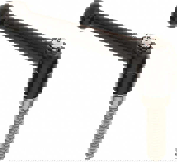 Threaded Stud Adjustable Clamping Handle: 1/2-13 Thread, 0.98