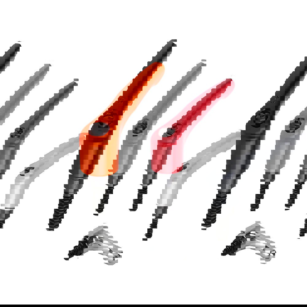 Adjustable Clamping Handle: M4 Thread, 0.51