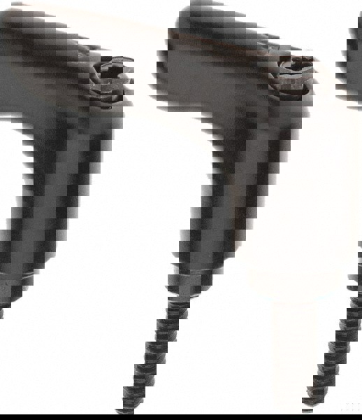 Threaded Stud Adjustable Clamping Handle: #10-32 Thread, 0.55