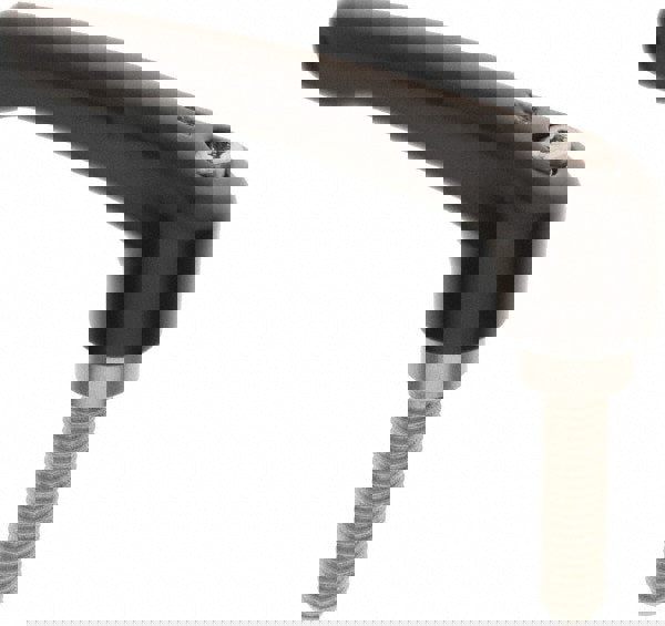 Metric Threaded Stud Adjustable Clamping Handle: M8 x 1.25 Thread, 18.5 mm Hub Dia, Zinc Die Cast with Stainless Steel Components