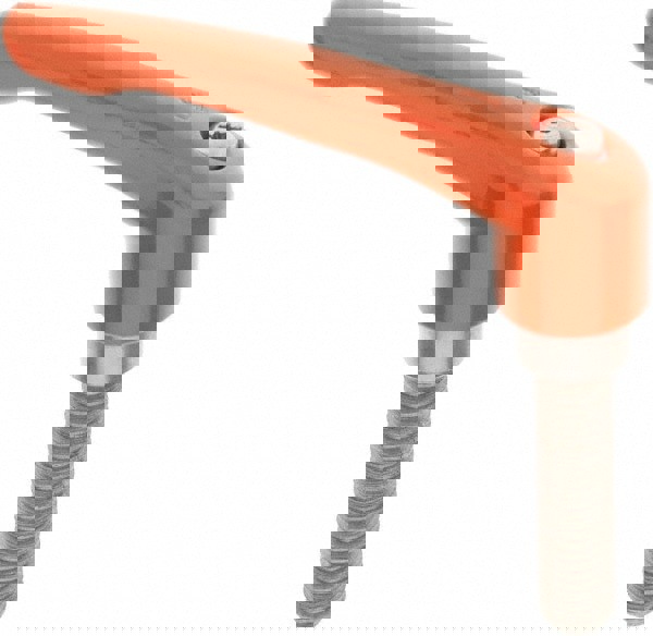 Threaded Stud Adjustable Clamping Handle: 5/8-11 Thread, 1.22