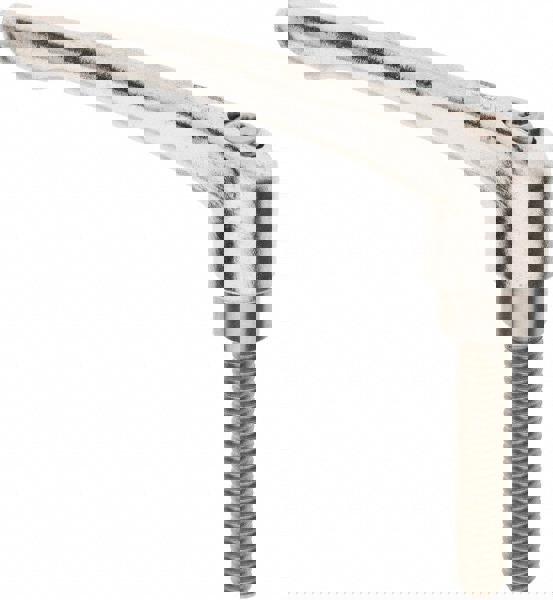 Female Threaded Insert Adjustable Clamping Handle: 3/8-16 Thread, 0.83