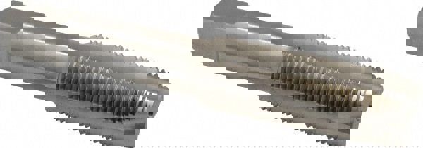 Spiral Point Tap: 3/4-16, UNF, 3 Flutes, Plug, High Speed Steel, Bright Finish