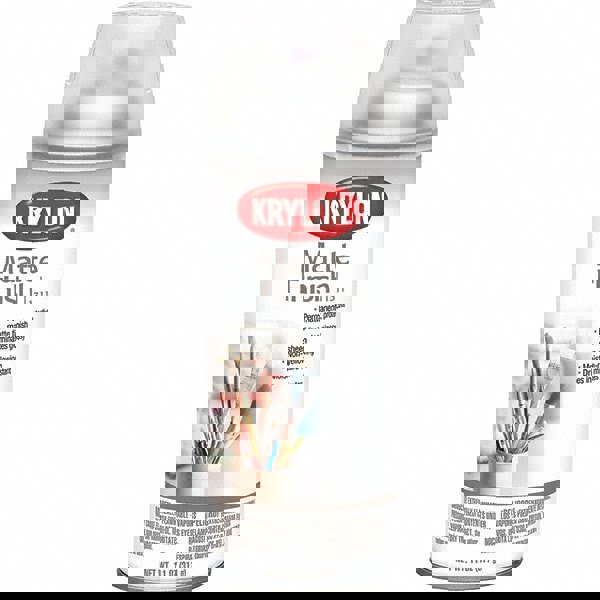 Acrylic Enamel Spray Paint: Clear, Matte, 16 oz