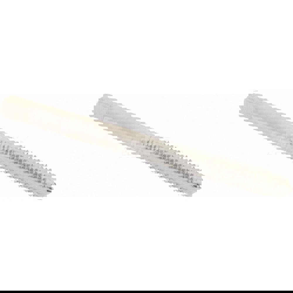 Straight Flute Tap: #8-32 UNC, 4 Flutes, Plug, High Speed Steel, Bright/Uncoated