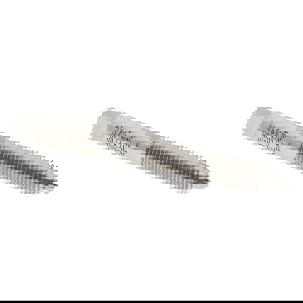 Spiral Point Tap: 5/16-24 UNF, 2 Flutes, Plug, High Speed Steel, Bright Finish