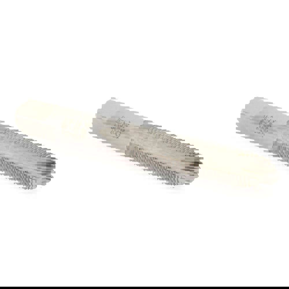 Spiral Point Tap: 3/8-24 UNF, 3 Flutes, Plug, High Speed Steel, Bright Finish