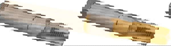 Extension Pipe Tap: 1/8-27 NPTF, 4 Flutes, Plug Chamfer, High Speed Steel