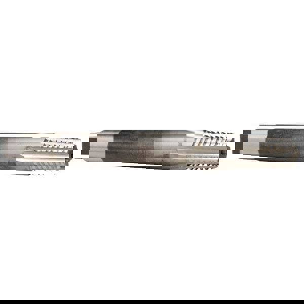 Extension Pipe Tap: 1/2-14 NPTF, 5 Flutes, High Speed Steel