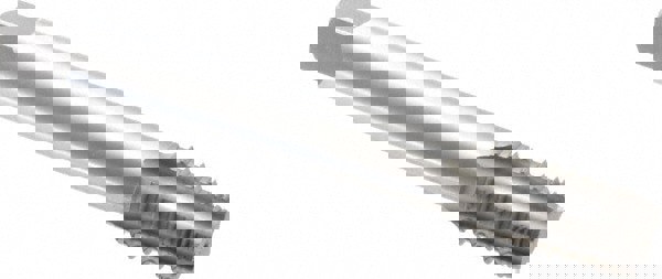 Extension Pipe Tap: 1/2-14 NPTF, 5 Flutes, High Speed Steel