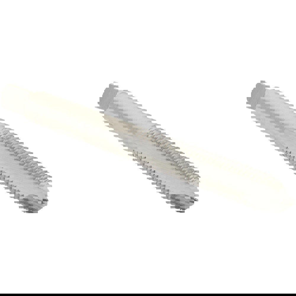 Spiral Point Tap: 1/4-28 UNF, 2 Flutes, Plug, 3B Class of Fit, High Speed Steel, Bright Finish