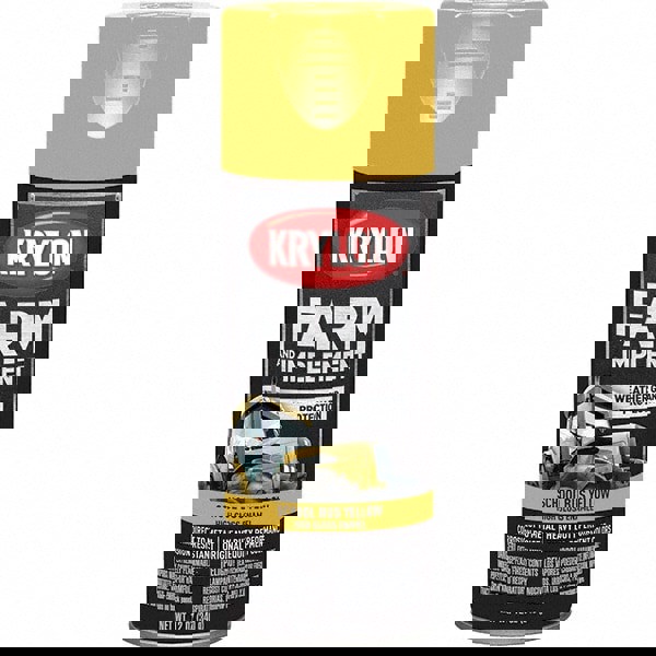 Floor Coating Spray Paint: School Bus Yellow, Gloss, 12 oz