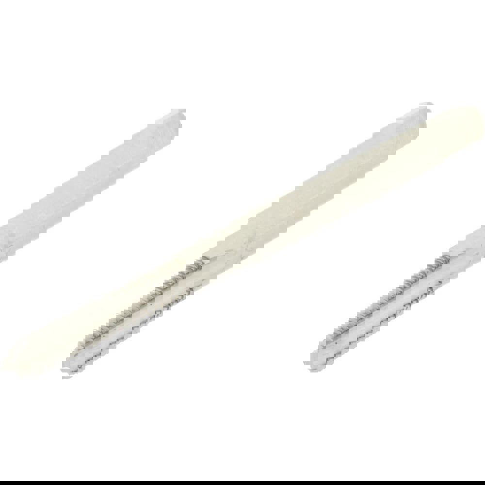 Straight Flutes Tap: Metric Coarse, 3 Flutes, Bottoming, High Speed Steel, Bright/Uncoated