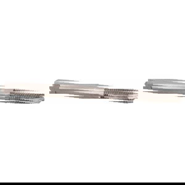 Spiral Point Tap: M3x0.50 Metric Coarse, 2 Flutes, Plug, High Speed Steel, Bright Finish