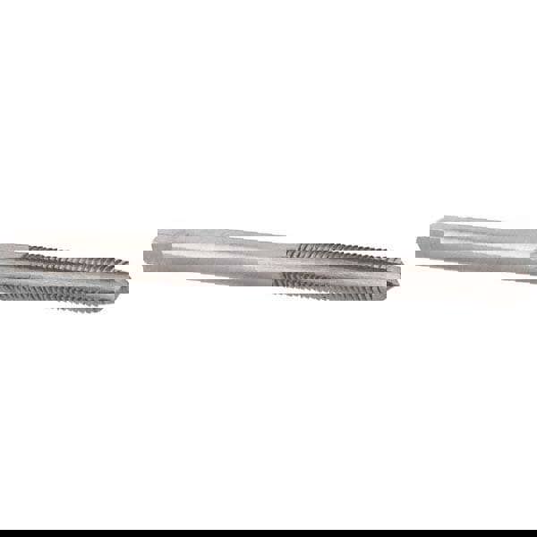 Straight Flute Tap: M3.5x0.60 Metric Coarse, 3 Flutes, Plug, High Speed Steel, Bright/Uncoated