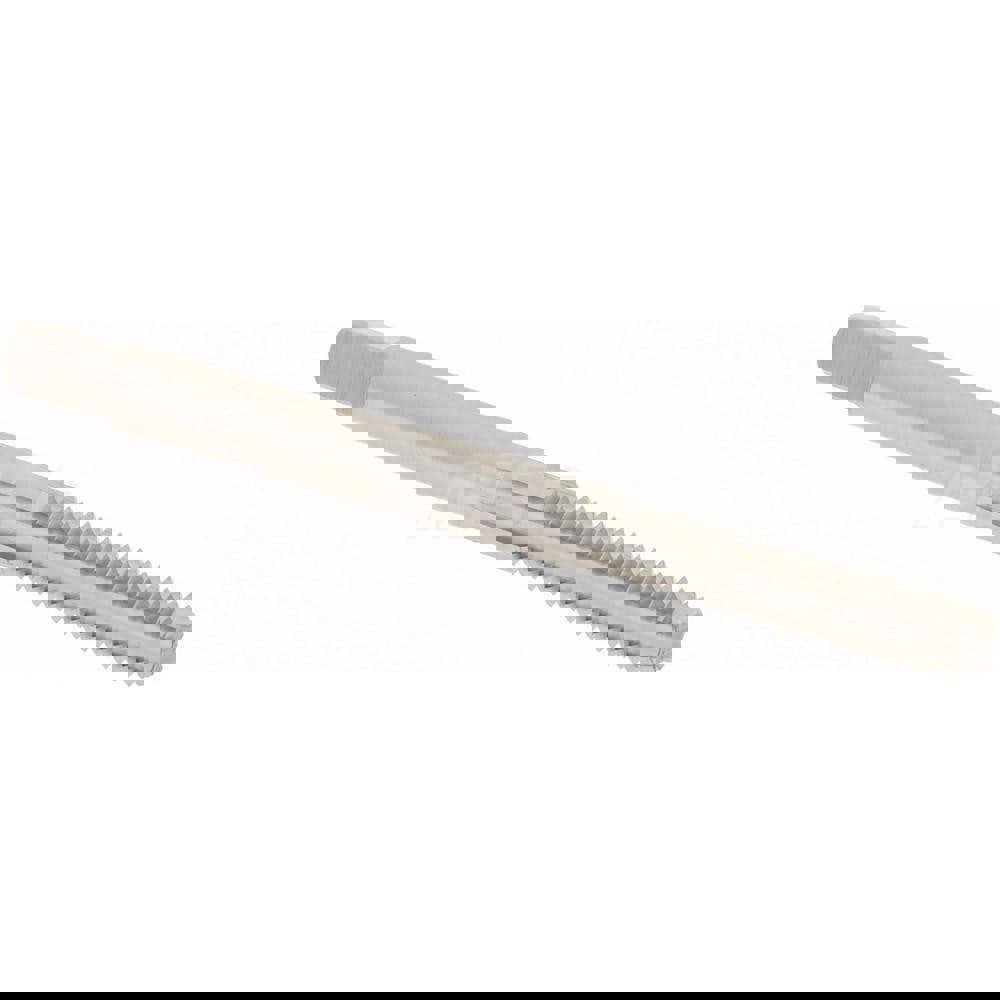 Straight Flute Tap: M4x0.70 Metric Coarse, 4 Flutes, Bottoming, High Speed Steel, Bright/Uncoated