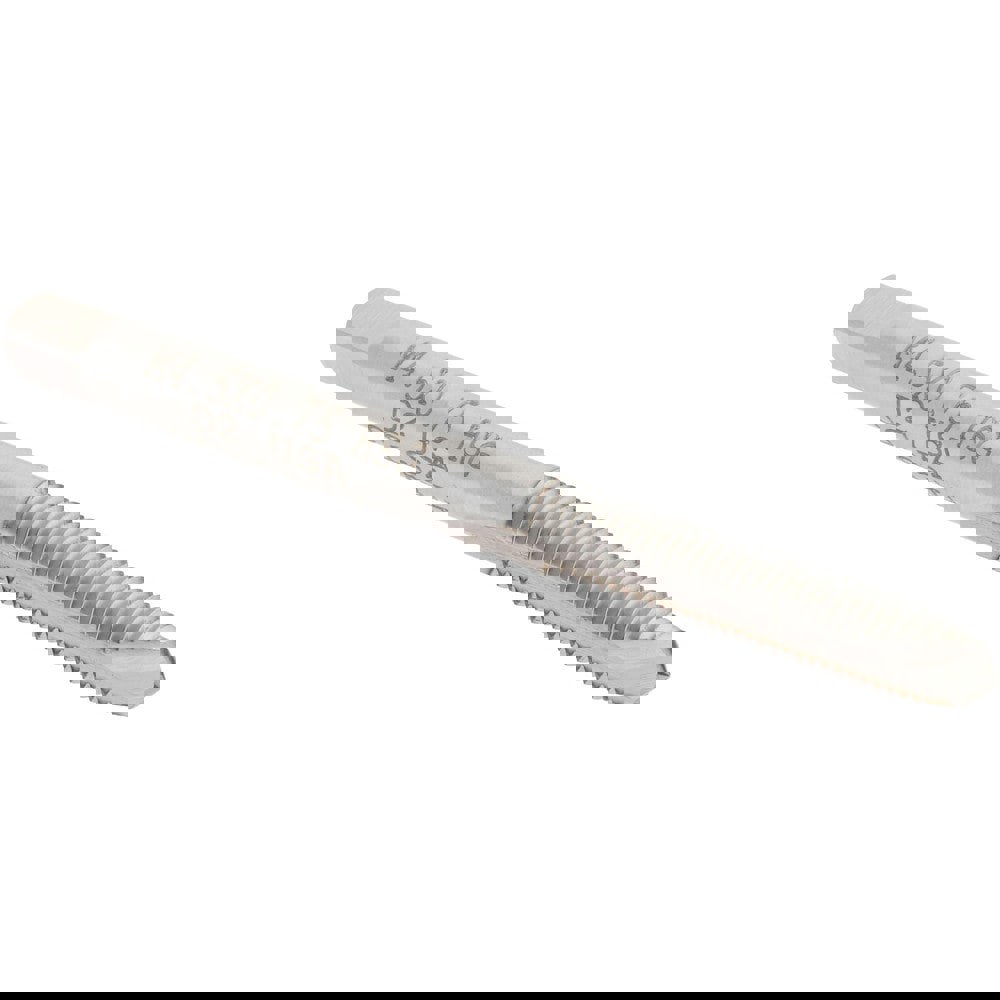 Spiral Point Tap: M4.5x0.75 Metric Coarse, 2 Flutes, Plug, High Speed Steel, Bright Finish