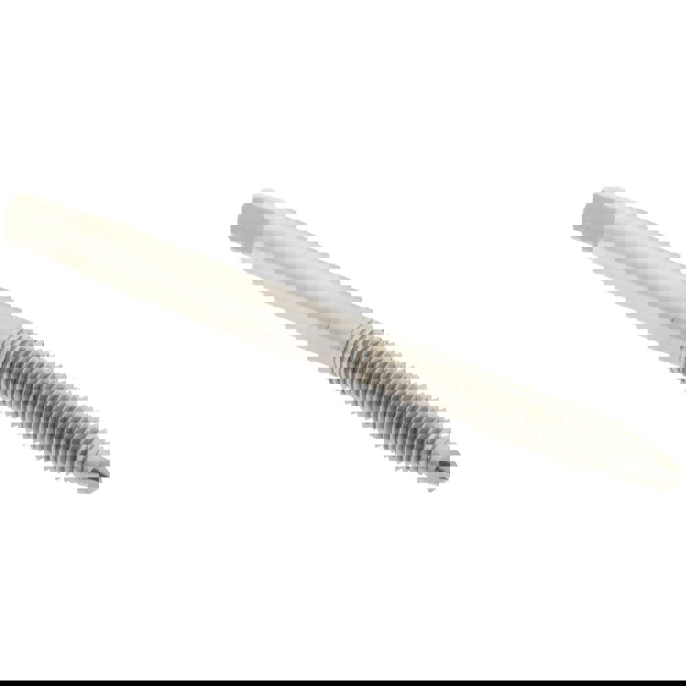 Spiral Point Tap: M5x0.80 Metric Coarse, 2 Flutes, Plug, High Speed Steel, Bright Finish