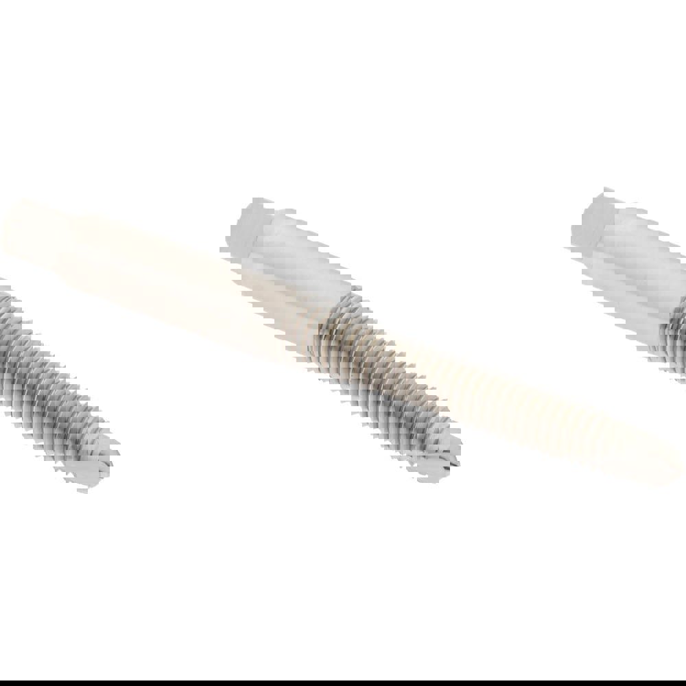 Spiral Point Tap: M6x1.00 Metric Coarse, 2 Flutes, Plug, High Speed Steel, Bright Finish