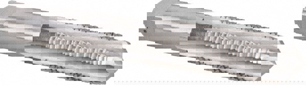 Straight Flute Tap: M10x1.25 Metric Fine, 4 Flutes, Plug, High Speed Steel, Bright/Uncoated