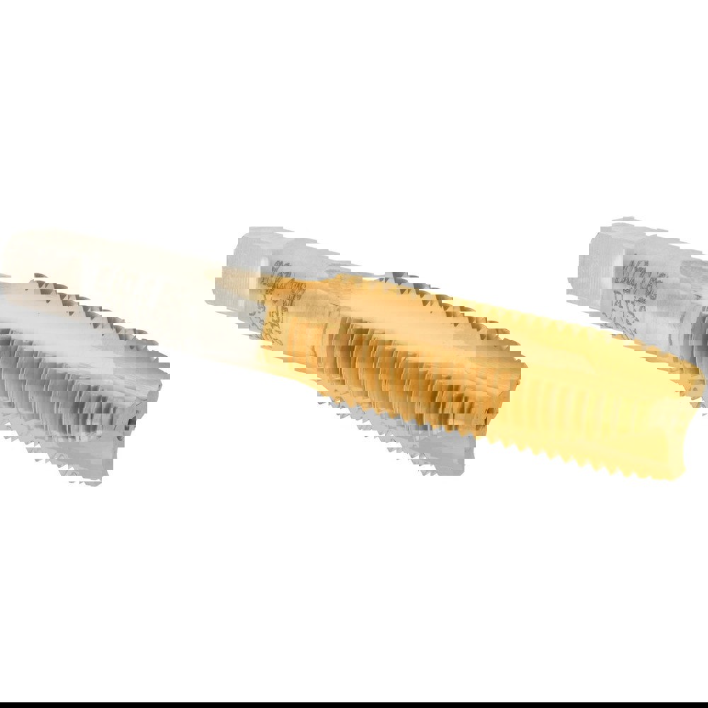 Spiral Point Tap: M16 x 2, Metric Coarse, 3 Flutes, Plug, High Speed Steel, TiN Finish