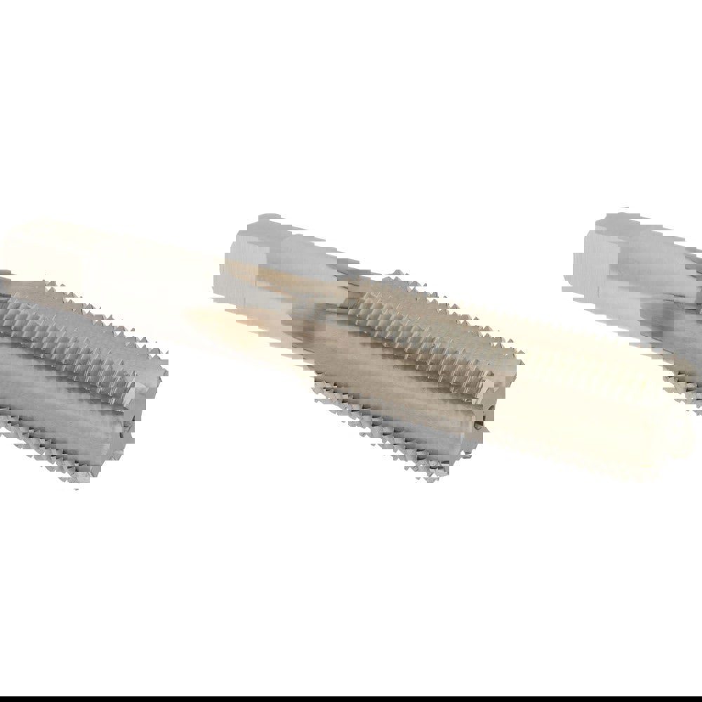 Straight Flutes Tap: Metric Fine, 4 Flutes, Bottoming, High Speed Steel, Bright/Uncoated