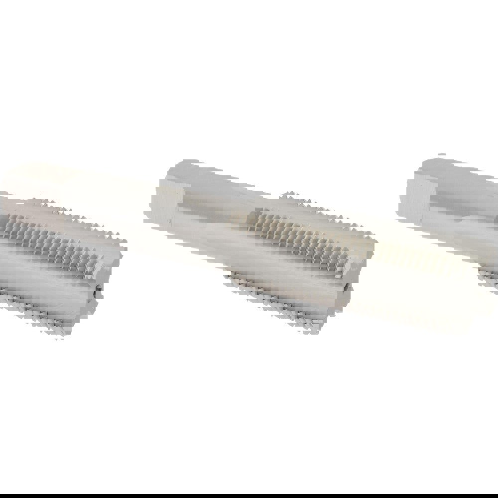 Straight Flutes Tap: Metric Fine, 4 Flutes, Bottoming, High Speed Steel, Bright/Uncoated