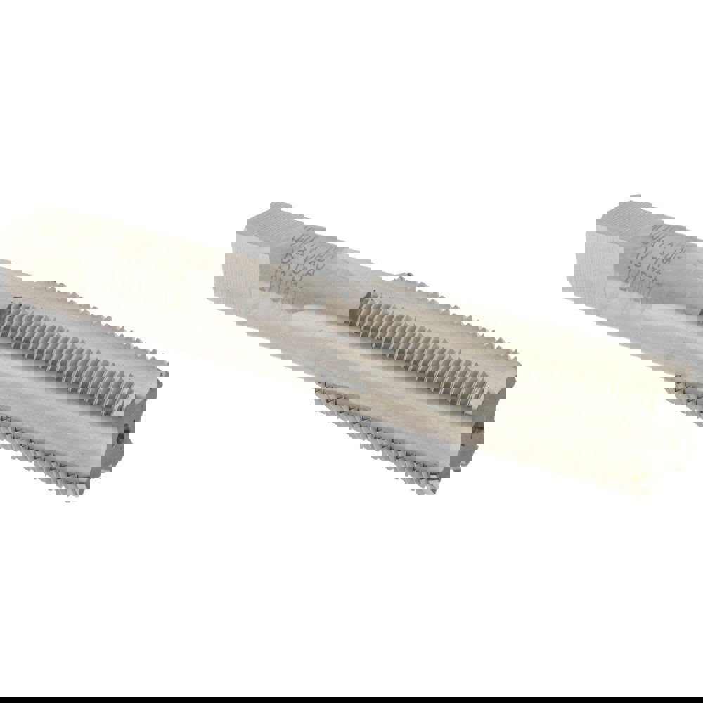 Straight Flutes Tap: Metric Fine, 4 Flutes, Bottoming, High Speed Steel, Bright/Uncoated