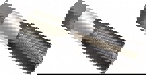 Straight Flutes Tap: Metric Fine, 4 Flutes, Bottoming, High Speed Steel, Bright/Uncoated