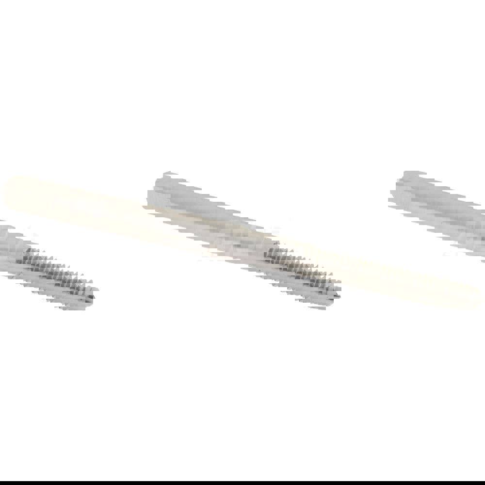 Straight Flute Tap: M3x0.60 Metric Special, 3 Flutes, Plug, High Speed Steel, Bright/Uncoated