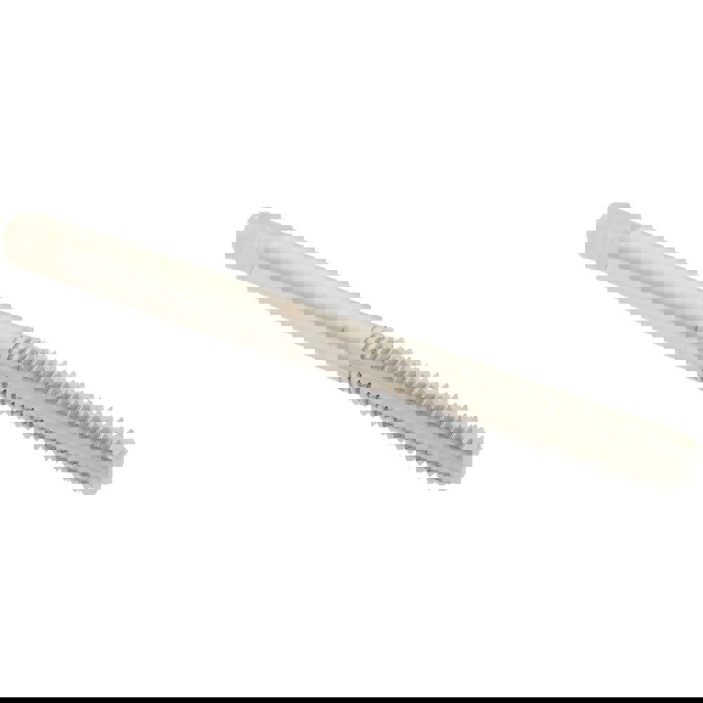 Straight Flute Tap: M5x0.90 Metric Special, 4 Flutes, Bottoming, High Speed Steel, Bright/Uncoated