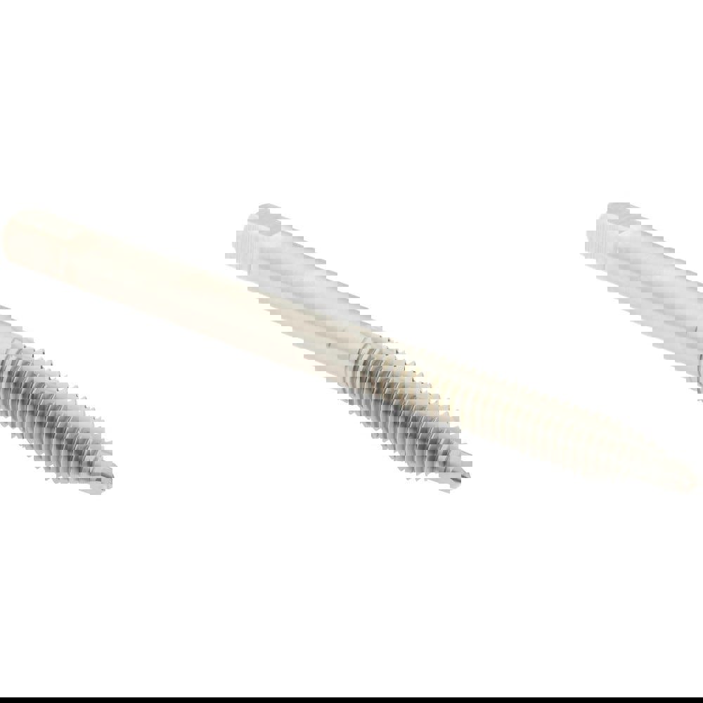 Spiral Point Tap: M5x0.90 Metric Special, 2 Flutes, Plug, High Speed Steel, Bright Finish