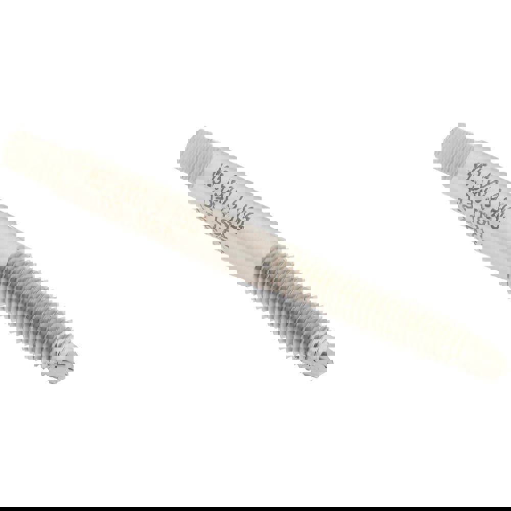 Spiral Point Tap: M5.5x0.90 Metric Coarse, 2 Flutes, Plug, High Speed Steel, Bright Finish