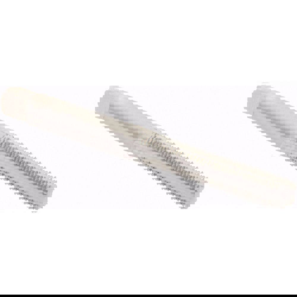 Straight Flute Tap: M6x0.75 Metric Fine, 4 Flutes, Bottoming, High Speed Steel, Bright/Uncoated