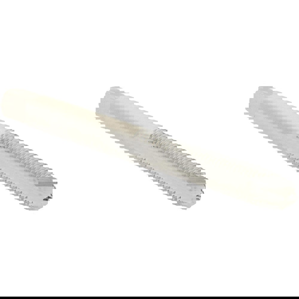 Spiral Point Tap: M6x0.75 Metric Fine, 2 Flutes, Plug, High Speed Steel, Bright Finish