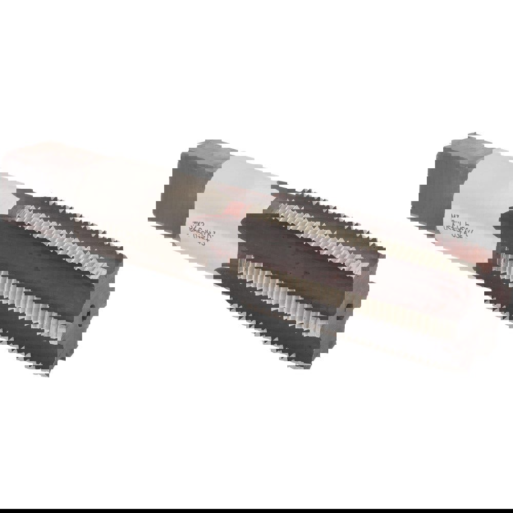 Straight Flutes Tap: Metric Fine, 6 Flutes, Plug, High Speed Steel, Bright/Uncoated